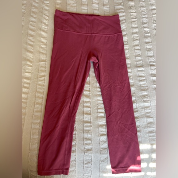 ATHLETA Cropped Rose Leggings - Picture 1 of 3